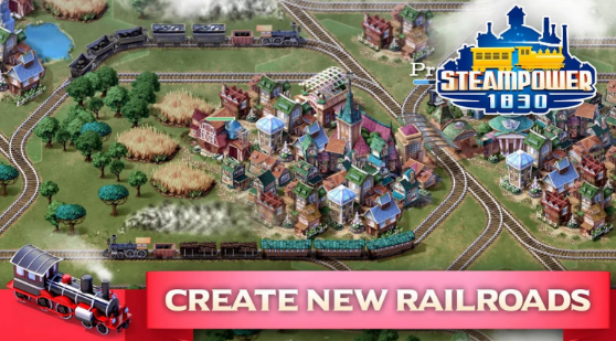 列车铁路模拟器3D(SteamPower 1830)
