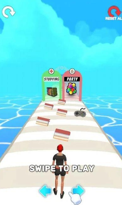 求职者赛跑
