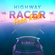Highway Racer Free Ride(霓虹超级跑车最新版) v0.96 安卓版