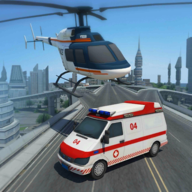 Flying Car Ambulance(飞行汽车救护车手游) v1.2.3 安卓版
