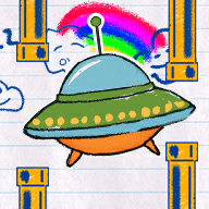 flappy ufo(纸上飞碟) v0.2 安卓版