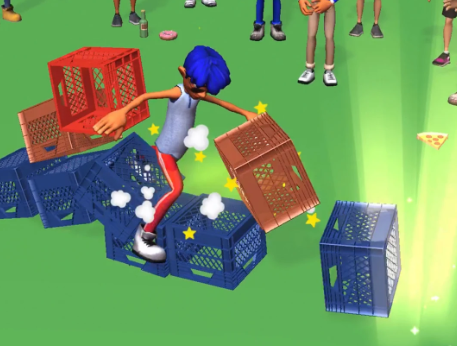 牛奶筐挑战 牛奶筐挑战