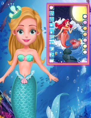 人鱼公主魔法变装 人鱼公主魔法变装
