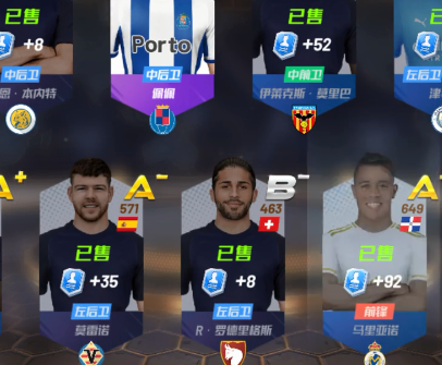 最佳11人冠军球会 最佳11人冠军球会