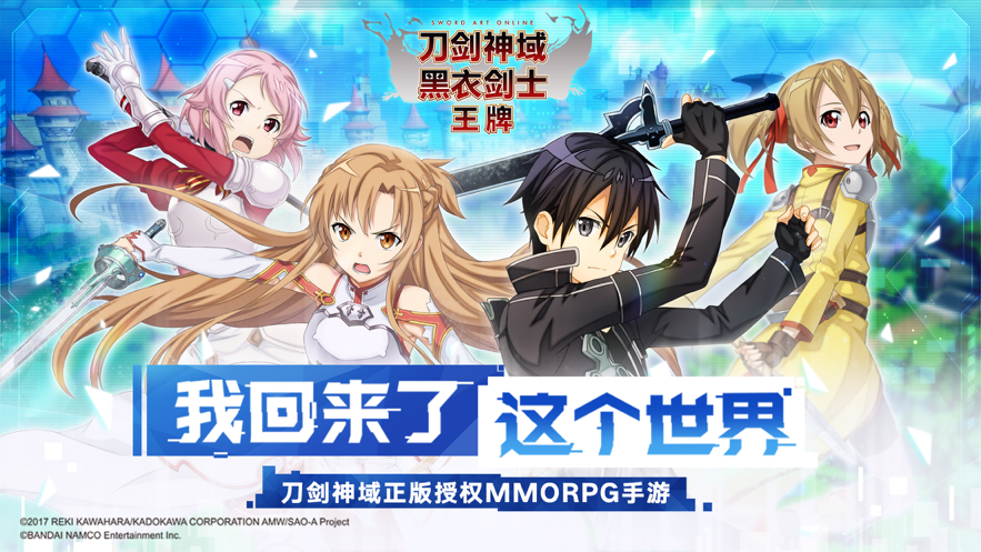 刀剑神域黑衣剑士王牌下载iOS