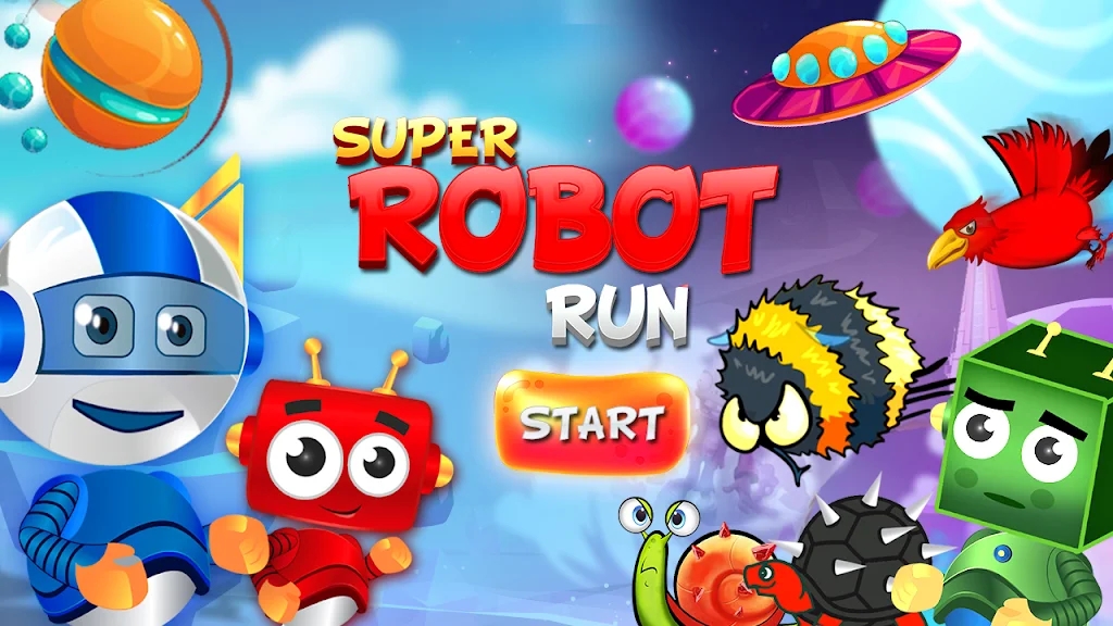 Super Robot Run(机器人丛林奔跑)