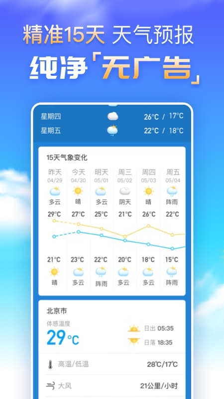预知天气预报免费下载安装