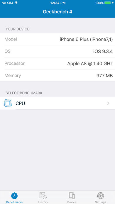 Geekbench4ios版下载