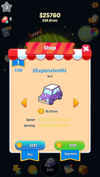 Idle Cars World(空闲汽车世界)