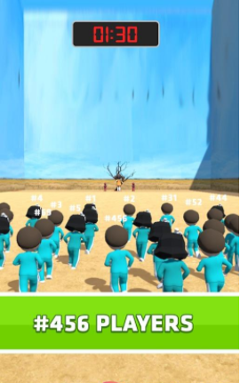 Squid Run(粉红小队跑停)