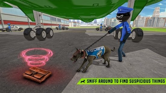 Stickman Police Dog Chase Crime Simulator(火柴人狗追逐)
