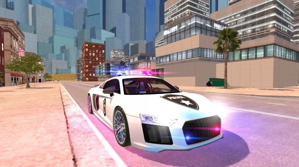 R8 Police Car Driving(R8警察模拟器手机汉化版)