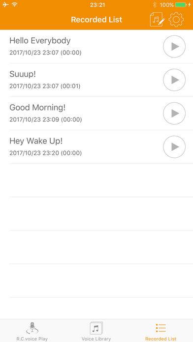 R.C.voice软件苹果版