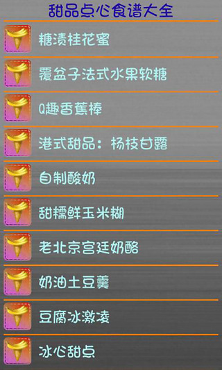 甜品点心食谱大全免费版