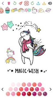 Kawaii Coloring Book(卡哇伊闪光着色)