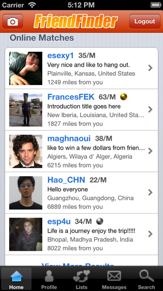 Friend Finder Network苹果版app下载