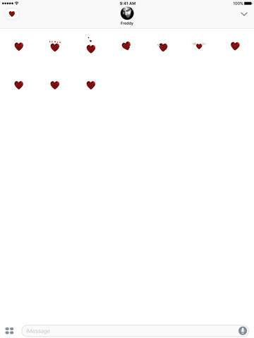 iMassage动态表情爱心Hearts下载