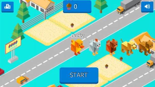 Crossy Road(交叉路可爱的动物)