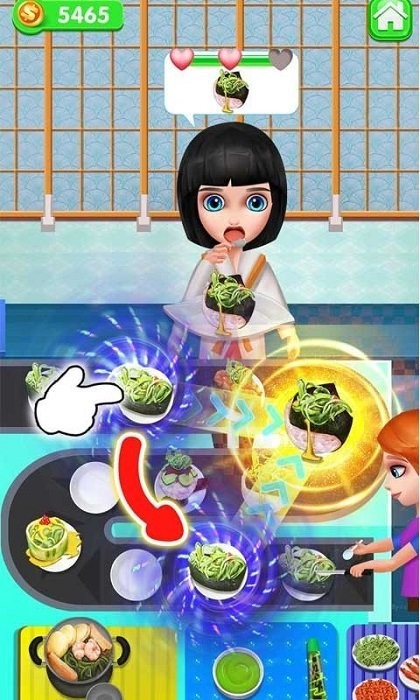 回旋寿司合成经营店手游