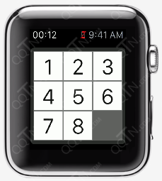 Tile Slider for Apple Watch