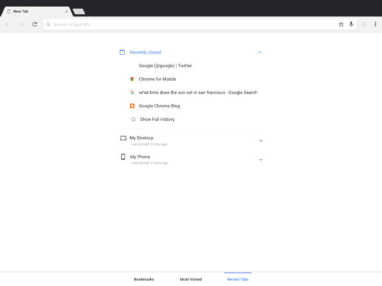 Chrome iPad版下载