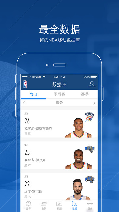 NBA APP苹果版下载