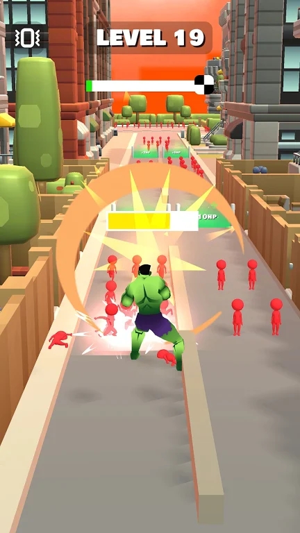 Hero vs Crowd(英雄与人群)