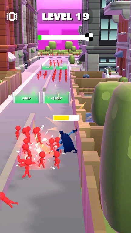 Hero vs Crowd(英雄与人群)