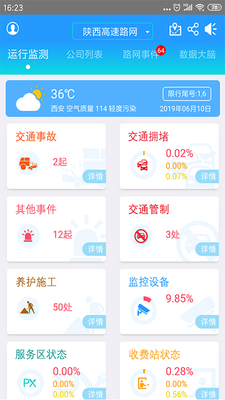 陕西高管通(高速公路监管)