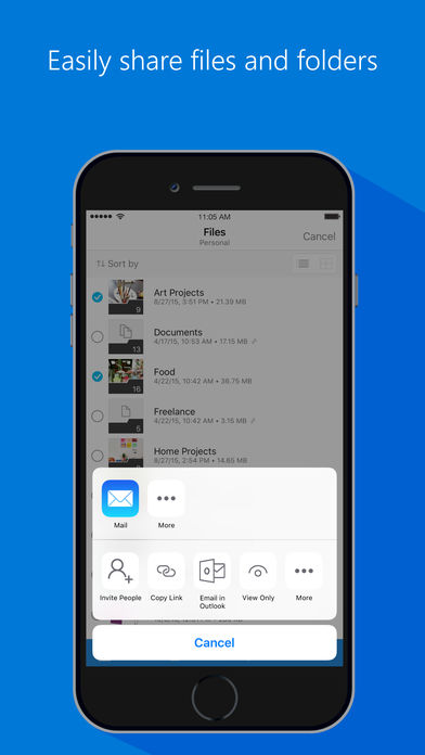 OneDrive iPhone版