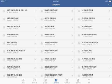 用药助手iPad版