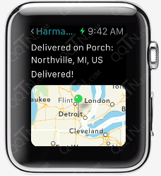 Deliveries for Apple Watch