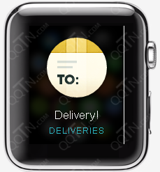 Deliveries for Apple Watch