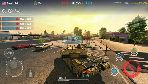 现代突击坦克游戏 现代突击坦克游戏