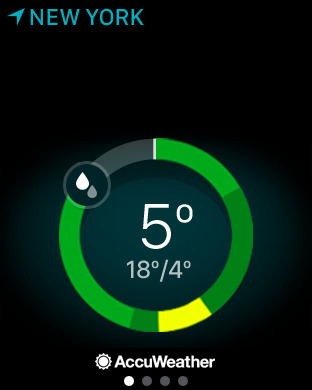 AccuWeather天气Apple Watch版