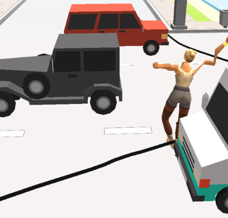 画线过马路 画线过马路