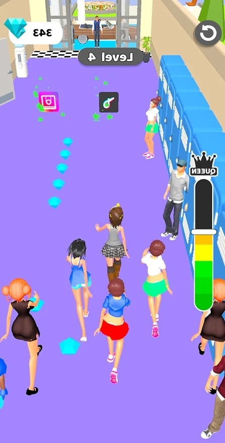 Queen Bee Catwalk Beauty Run(蜂王猫步美女跑)