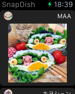 SnapDish佳肴相机Apple Watch版