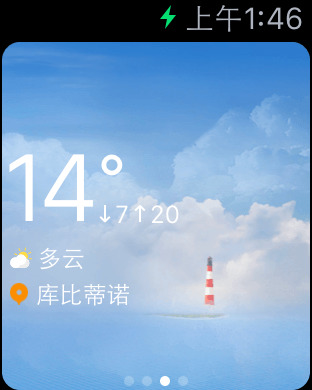墨迹天气Apple Watch版