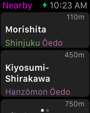東京铁路图+ Apple Watch版