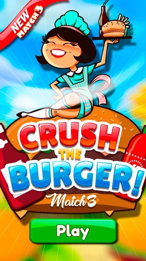 Crush the Burger(粉碎汉堡豪华三消)