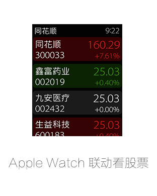 同花顺Apple Watch版