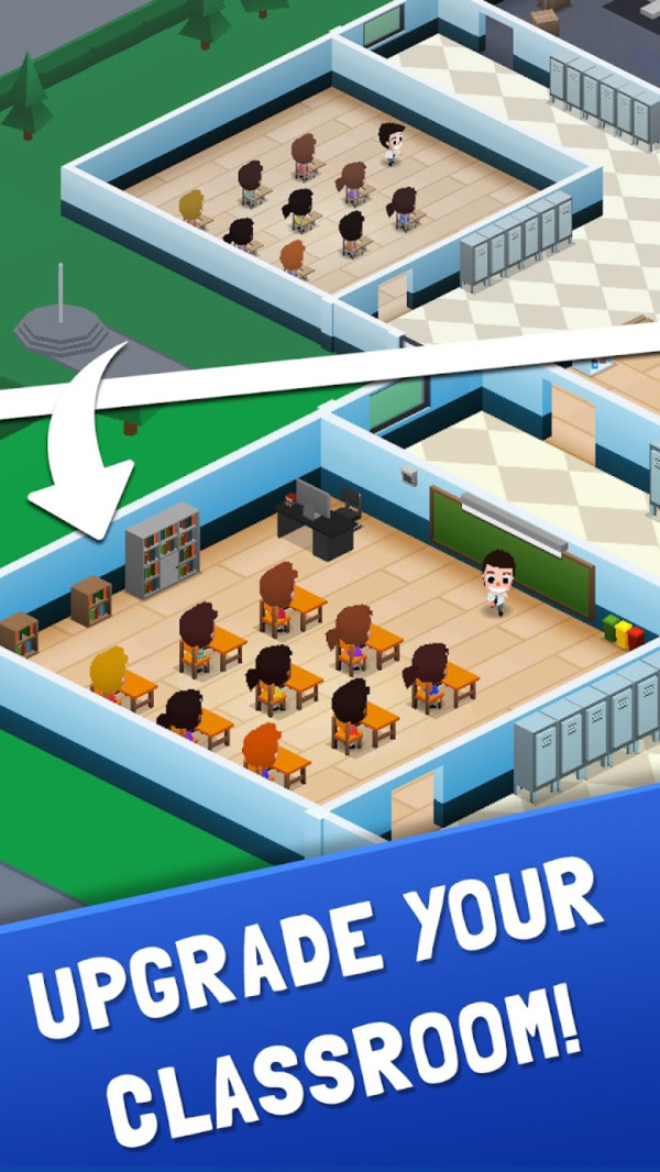 Idle High School Tycoon(有名的高中大亨)