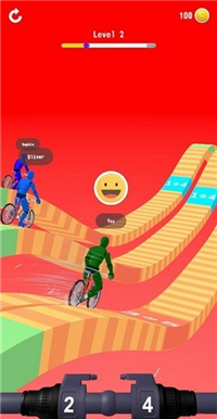Bicyling Gear Race(变速自行车竞速赛)
