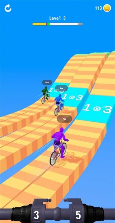 Bicyling Gear Race(变速自行车竞速赛)