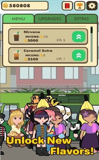 Milk Tea Tycoon(开设一家奶茶店)