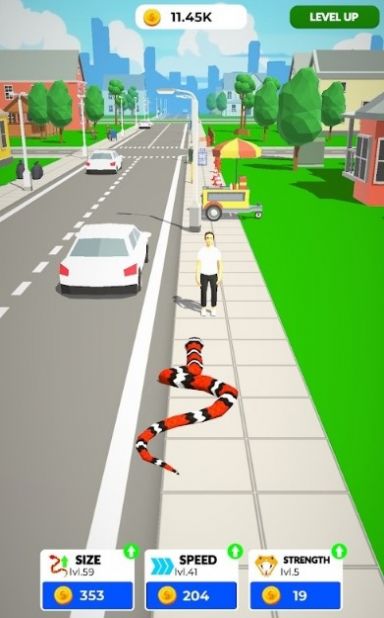 Idle Snake(游手好闲的蛇)