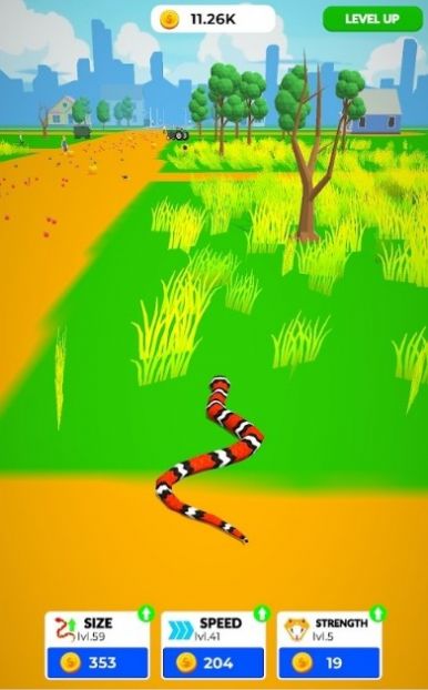 Idle Snake(游手好闲的蛇)