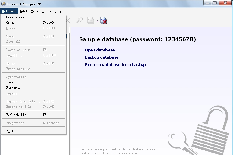 Password Manager XP下载