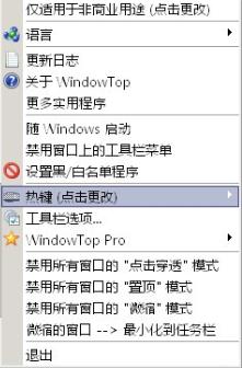 WindowTop(窗口管理增强工具) WindowTop(窗口管理增强工具)
